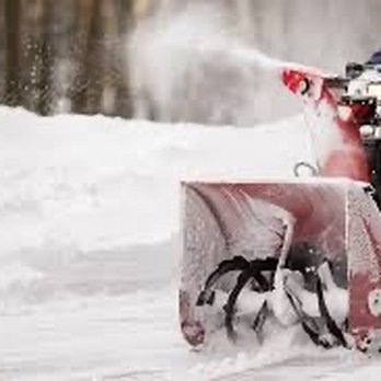 Mac Property Maintenance - a man using a snow blower - Snow Removal Near Me Mac Property Maintenance - a man using a snow blower - Snow Removal Near Me