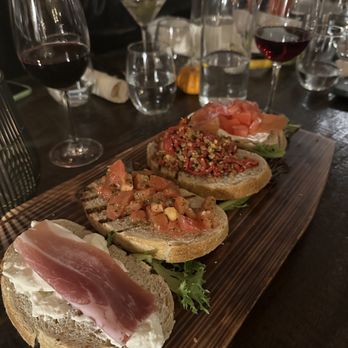 Gattara - Bruschetta flight - Italian Near Me - Denver, Colorado Gattara - Bruschetta flight - Italian Near Me - Denver, Colorado
