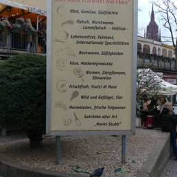 One entrance to the Kleinmarkthalle in Frankfurt