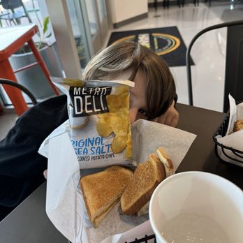 Hangar 502 - The grilled cheese sandwich with the super crunchy chips. - Delis Near Me - Boulder City, Nevada