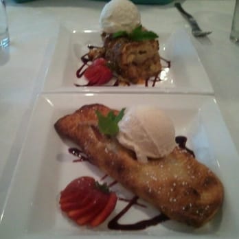 Label - Doughnut-(bread)-pudding and peach turnover - New American Near Me - Pittsford, New York Label - Doughnut-(bread)-pudding and peach turnover - New American Near Me - Pittsford, New York