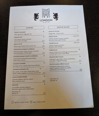 Menu photo 4 London Gate Toronto, ON