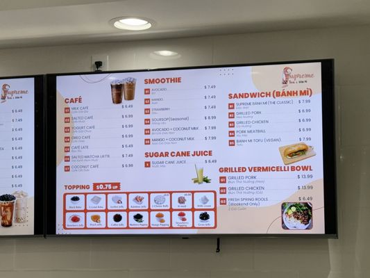 Menu photo 2 Supreme Tea & Banh Mi Chattanooga, TN