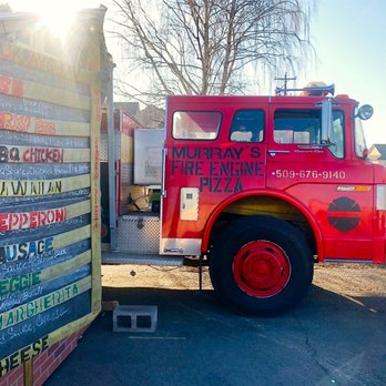 Murray’s Fire Engine Pizza - a fire truck - Pizza Near Me - Ridgefield, Washington