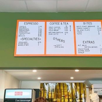 Hologram - Menu - Coffee & Tea Near Me - San Francisco, California