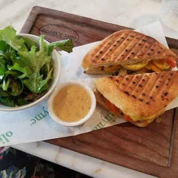 Olive & Thyme - Vegetable Panini - Sandwiches Near Me - Toluca Lake, California Olive & Thyme - Vegetable Panini - Sandwiches Near Me - Toluca Lake, California