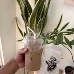 Sarena's Breakfast & Donuts - Vanilla iced coffee