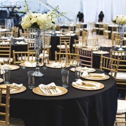 Tlapazola Event Rentals - Wedding reception/ gala reception, flatware, glassware, tables, chiavari chairs and linen for upscale galas, weddings, and corporate events.
