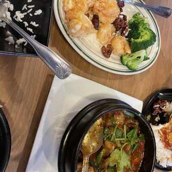 Hong Kong Station - 12. Walnut Shrimp 17. Spicy Beef Tendon Pot - Chinese Near Me - Centennial, Colorado