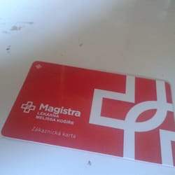 Zákaznická karta pro stálé uakazniky na slevy. Během měsíce to bude fungovat. Přední pohled.