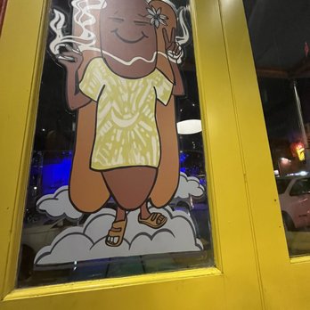 Dat Dog - Window art - Hot Dogs Near Me - New Orleans, Louisiana Dat Dog - Window art - Hot Dogs Near Me - New Orleans, Louisiana