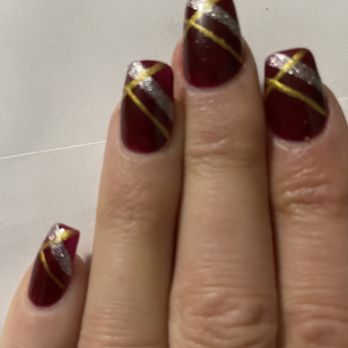 Peridot Nails & Spa - What I received minus the two dots which I did not want - Nail Salons Near Me - Monrovia, California Peridot Nails & Spa - What I received minus the two dots which I did not want - Nail Salons Near Me - Monrovia, California