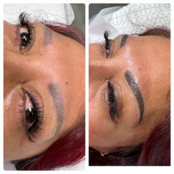 V's Nail Lash Brow Studio - Refresh old tattoo