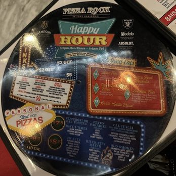 Pizza Rock - Happy Hour Menu - Pizza Near Me - Henderson, Nevada Pizza Rock - Happy Hour Menu - Pizza Near Me - Henderson, Nevada