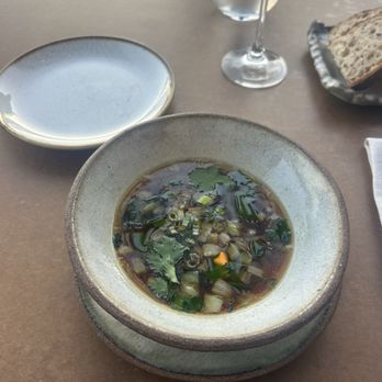 Sierra Mar - chicken glass noodles - New American Near Me - Big Sur, California