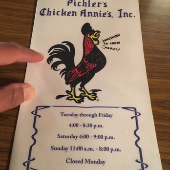 Pichler's Chicken Annie's - New American Near Me - Pittsburg, Kansas Pichler's Chicken Annie's - New American Near Me - Pittsburg, Kansas