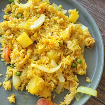 Charm - Thai Home Cooking - Pineapple fried rice - Thai Near Me - Duarte, California Charm - Thai Home Cooking - Pineapple fried rice - Thai Near Me - Duarte, California