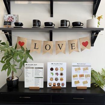 Pillow Talk Cafe Pasadena - Inside Decor. - Coffee & Tea Near Me - Pasadena, California