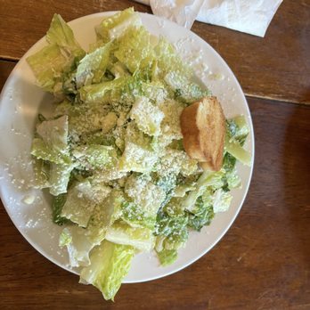 TJ's Italian Cafe - Side Caesar salad (huge, recommend splitting!) - Italian Near Me - Indian Rocks Beach, Florida