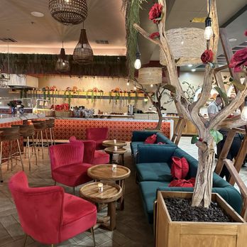 Rosa Madera - Sitting area by bar - Mexican Near Me - Santa Ana, California