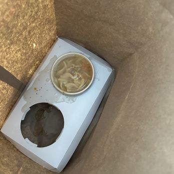 Panera Bread - Spilled and bag was soaked - Sandwiches Near Me - South Barrington, Illinois