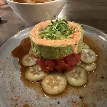 Westwood Coast - Tuna poke stack - Steakhouses Near Me - Costa Mesa, California Westwood Coast - Tuna poke stack - Steakhouses Near Me - Costa Mesa, California
