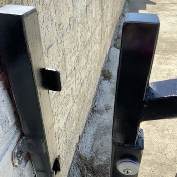 Diverse Welding, Pipe Welding and Ironworks - Added to keep gate aligned - Metal Fabricators Near Me Diverse Welding, Pipe Welding and Ironworks - Added to keep gate aligned - Metal Fabricators Near Me