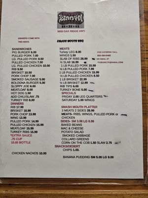 Smash Mouth BBQ by null