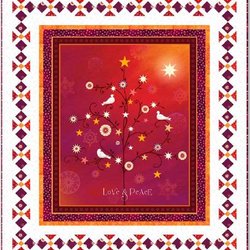 Fabric Essentials - Love & Peace Quilt Kit!