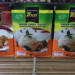 Siam House - Curry pastes for sale 60 pesos.