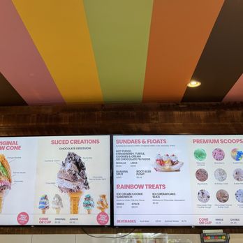 The Original Rainbow Cone - Ice Cream & Frozen Yogurt Near Me - Mount Prospect, Illinois The Original Rainbow Cone - Ice Cream & Frozen Yogurt Near Me - Mount Prospect, Illinois