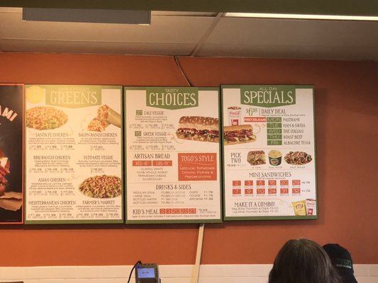 Menu photo 3 TOGO'S Sandwiches Scotts Valley, CA
