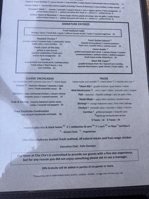 Menu photo 2 Cha Cha's Latin Kitchen Irvine, CA Menu photo 2 Cha Cha's Latin Kitchen Irvine, CA