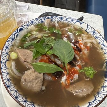 Hot Stone Pho - ##6. Ribeye, Tendon, Tripe, Beef Ball - Vietnamese Near Me - Rosemead, California