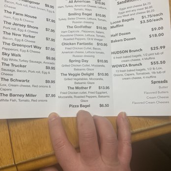 Hudson Bagels - Great menu! - Coffee & Tea Near Me - Hudson, New York