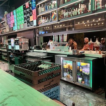 Monday Night Brewing - Garden Co. - Inside at bar - Beer Gardens Near Me - Charlotte, North Carolina