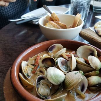Amada - Almejas Con Chorizo - Clams and Chorizo ($12.00) - Tapas Bars Near Me - Atlantic City, New Jersey