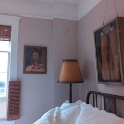 Miss Molly's Hotel - This the cowboy room with two full size beds.