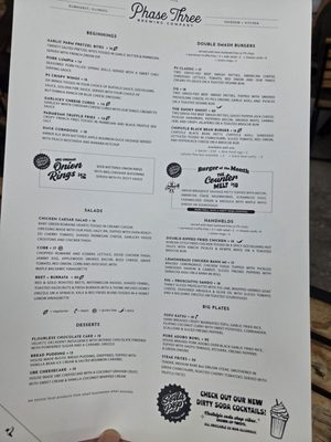Menu photo 3 Phase Three Brewing Company Elmhurst, IL Menu photo 3 Phase Three Brewing Company Elmhurst, IL
