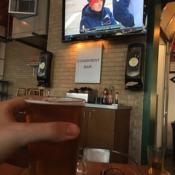 Lowry Beer Garden - "Welcome to Colorado IPA" and a Broncos game! - Burgers Near Me - Denver, Colorado