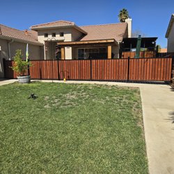 Daniel Martinez Fencing - Metal and red wood