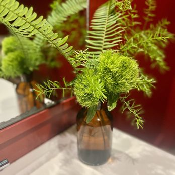 FIG - Ferns in Bathroom - New American Near Me - Charleston, South Carolina