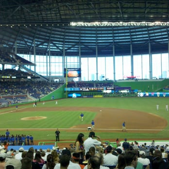 Miami Marlins - Section 8, Row 12 - Professional Sports Teams Near Me - Miami, Florida