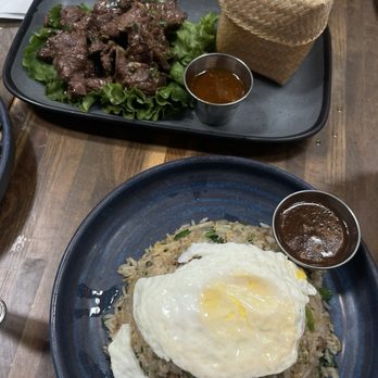 Le Thai - Short Rib Fried Rice & Waterfall Beef - Thai Near Me - Las Vegas, Nevada