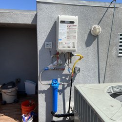 Albert’s Plumbing - Water heater (tank) to tankless water heater conversion