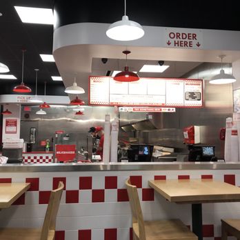 Five Guys - Order at the front counter to the right of the entrance - Burgers Near Me - Middleton, Wisconsin