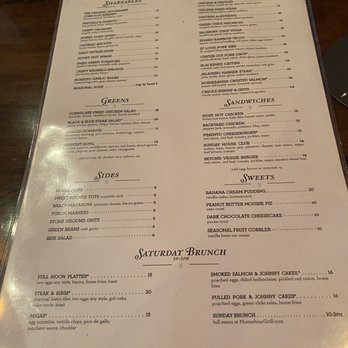 Moonshine Grill - Menu - Southern Near Me - Austin, Texas