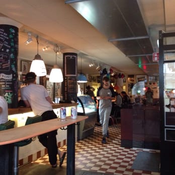 Flippin' Burgers - Inside, cute spot - Burgers Near Me - Stockholm, Alberta