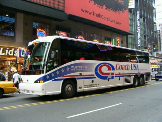 coach usa newark airport to grand central station