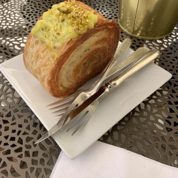 Marvel Cake - Pistachio Spiral Croissant - Custom Cakes Near Me - Palo Alto, California